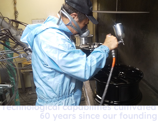 Technological capabilities cultivated over 50 years since our founding